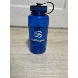 Adidas‎ USA Volleyball 32 Oz Water Bottle Blue Sport Collectible